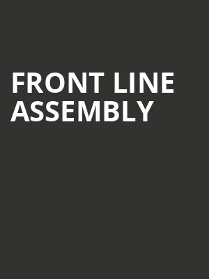 Front Line Assembly at O2 Academy Islington